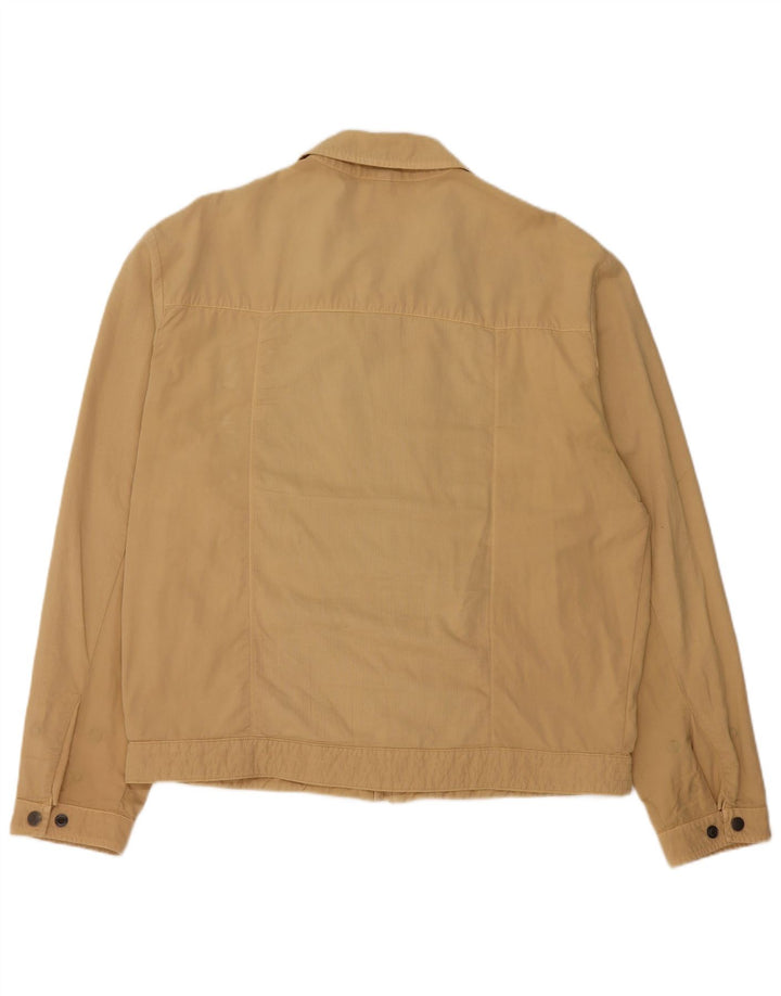 Jachetă Bomber Trussardi pentru bărbați IT 54 2XL bumbac bej