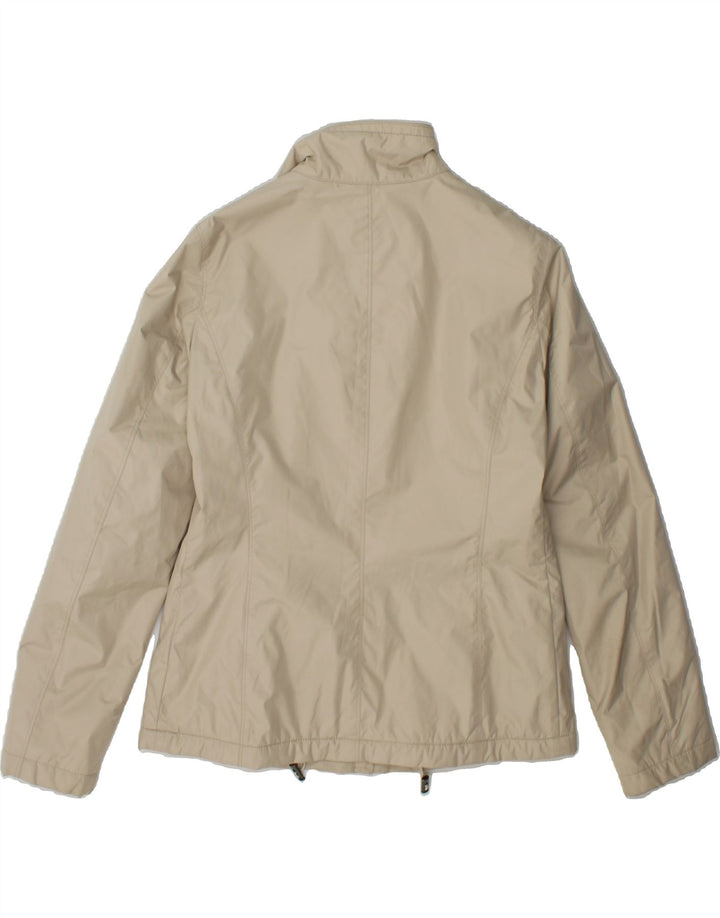 MARINA YACHTING Womens Utility Jacket IT 44 Medium Off White Polyester Vintage Marina Yachting and Second-Hand Marina Yachting from Messina Hembry 