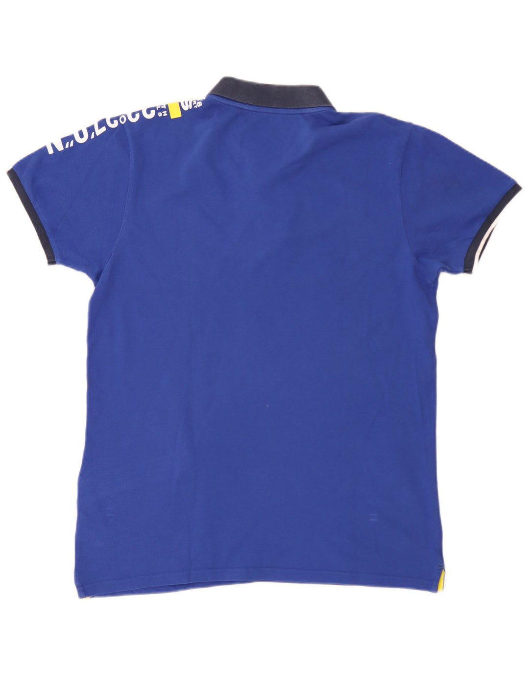 Cămașă polo cu grafică North Sails pentru bărbați, XL, bumbac, albastru