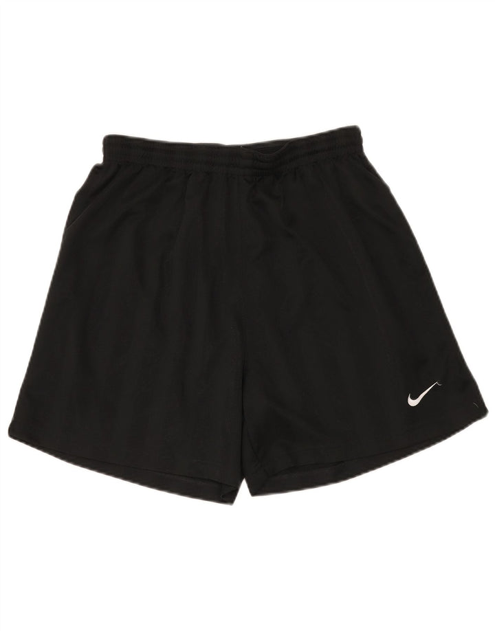 Pantaloni scurți sport NIKE pentru bărbați, mari, negru, poliester