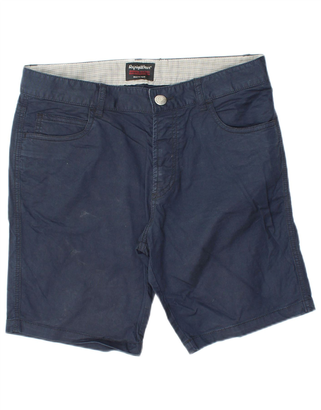 Pantaloni scurți casual pentru bărbați REFRIGWEAR W32 Bumbac, albastru bleumarin mediu