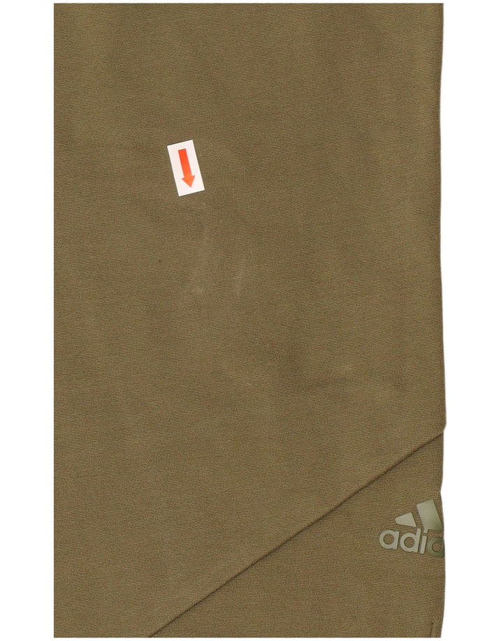 Pantaloni de trening ADIDAS pentru bărbați, raion mare kaki