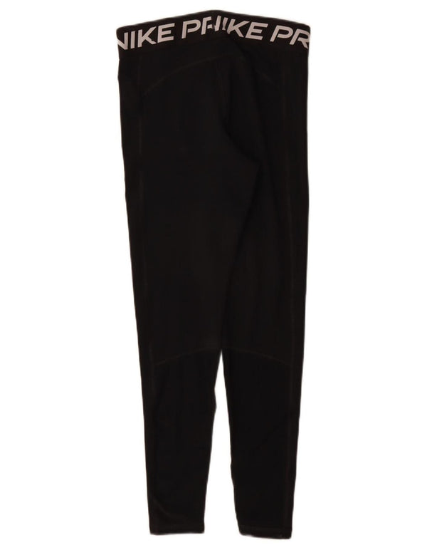 Leggings Nike Dri Fit Graphic pentru femei UK 12 Medium Black