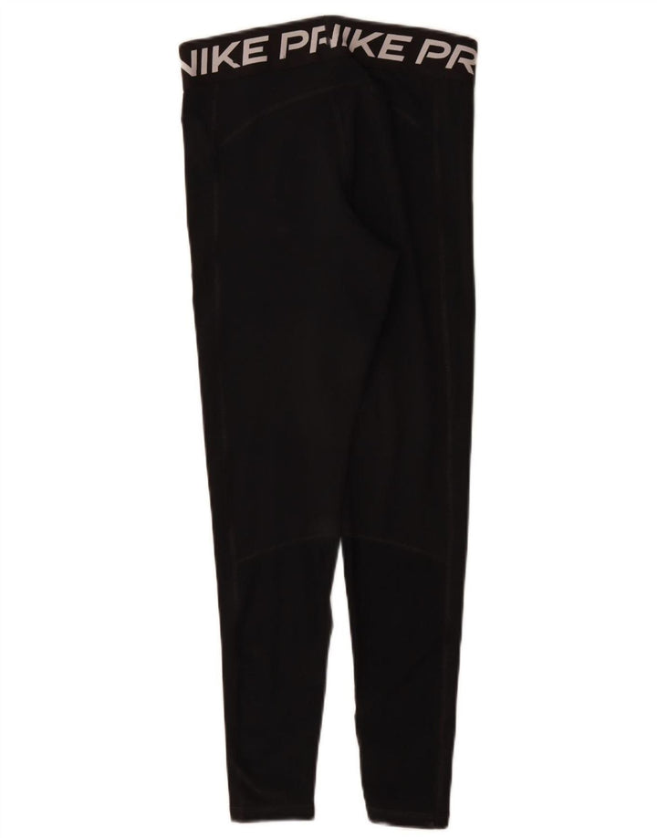 Leggings Nike Dri Fit Graphic pentru femei UK 12 Medium Black