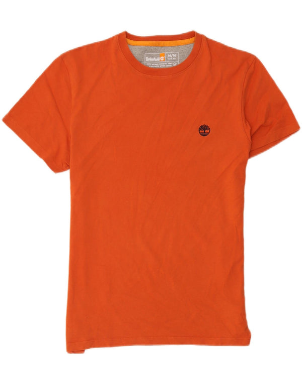 Tricou Timberland Slim Fit Top din bumbac portocaliu mediu