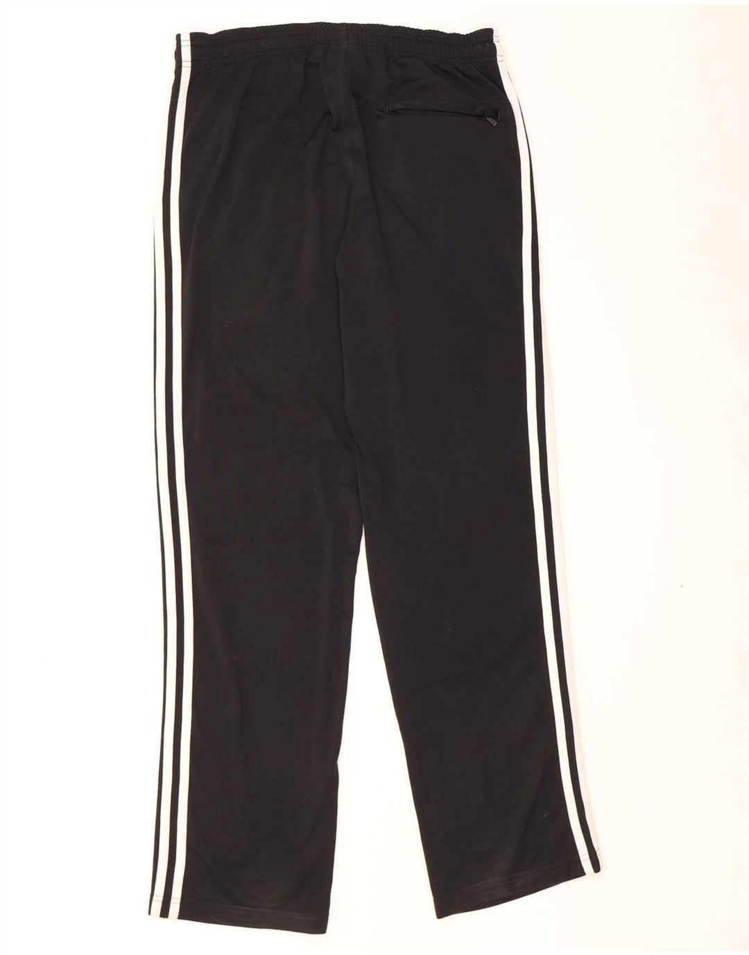Pantaloni de trening Adidas pentru bărbați, poliester negru mic