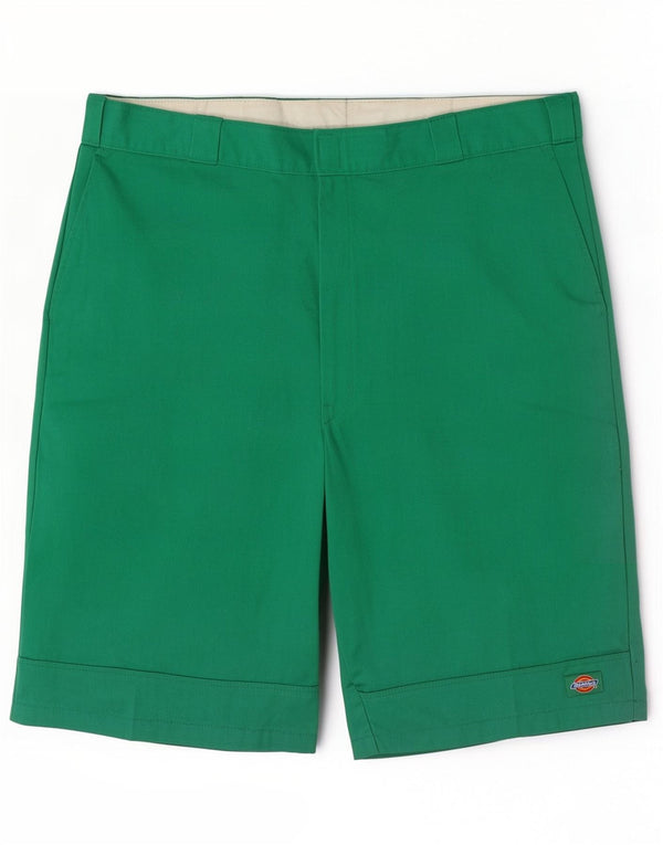 Pantaloni scurți cargo Dickies pentru bărbați W40 XL poliester verde