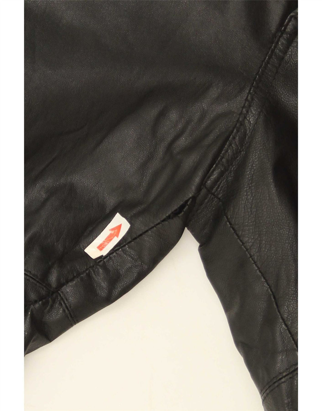 Pantaloni subțiri din piele pentru femei Golden Leaf L26 L28 Negru