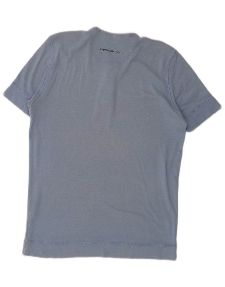 Tricou Calvin Klein pentru bărbați Top mare, albastru, bumbac