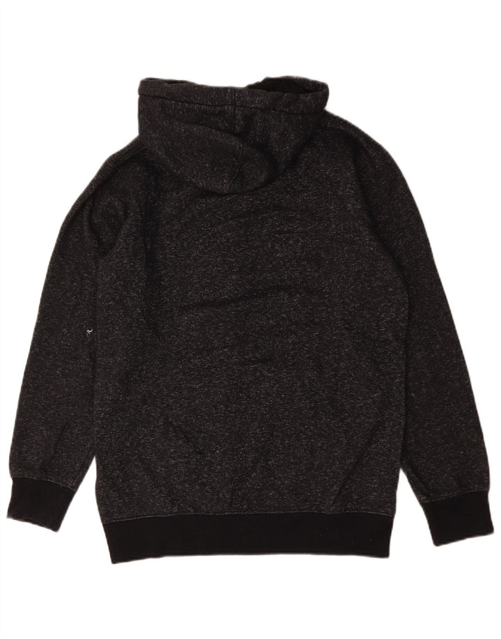 Pulover Jack & Jones pentru bărbați cu capota cu grafică, mediu negru, pete