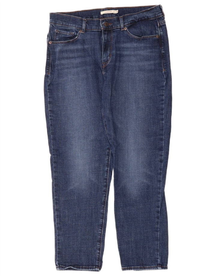 Blugi LEVI'S Classic Capri pentru femei W29 L26 Bumbac albastru