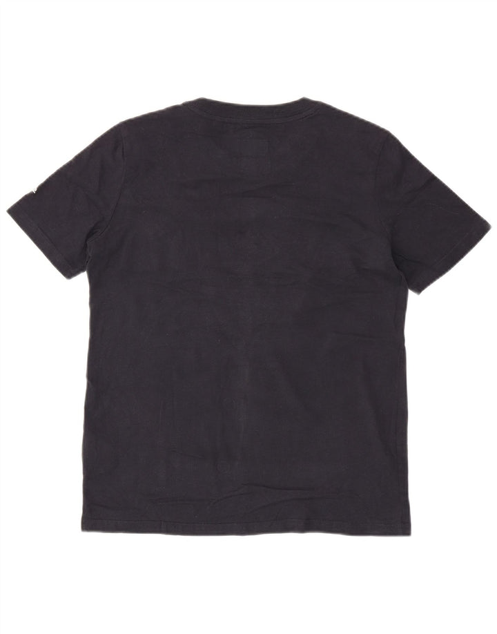 SUPERDRY Tricou cu grafică pentru femei Top UK 8 Small Bleumarin Bumbac