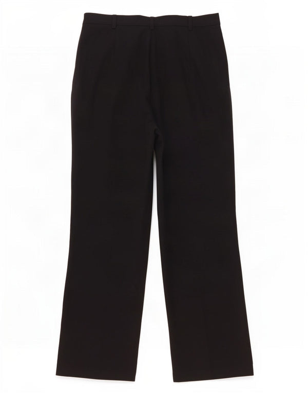 Pantaloni casual drepti pentru femei Marks & Spencer UK 10 Small W28 L26 Negru
