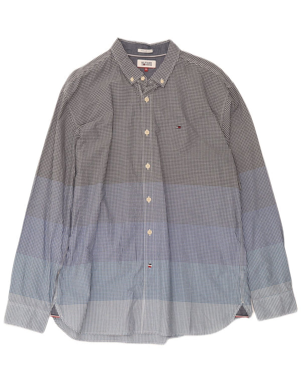 Cămașă pentru bărbați Tommy Hilfiger, cu formă regulată, 2XL, bumbac vichy multicolor
