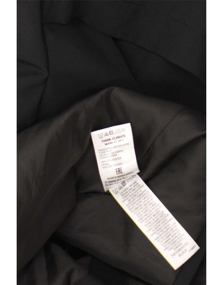 Trench pentru femei Marks & Spencer UK 12 Poliester mediu negru