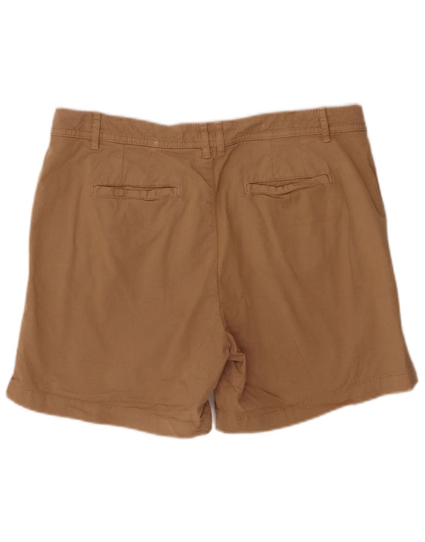 Pantaloni scurți chino pentru femei Fat Face UK 14 Large W34 Brown Bumbac