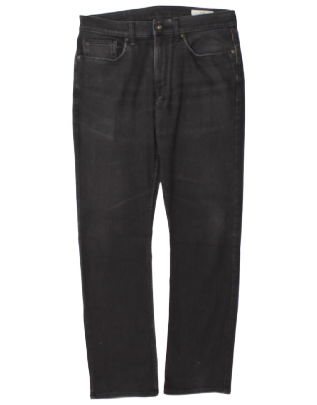 Blugi slim pentru bărbați Marks & Spencer W32 L31 bumbac negru