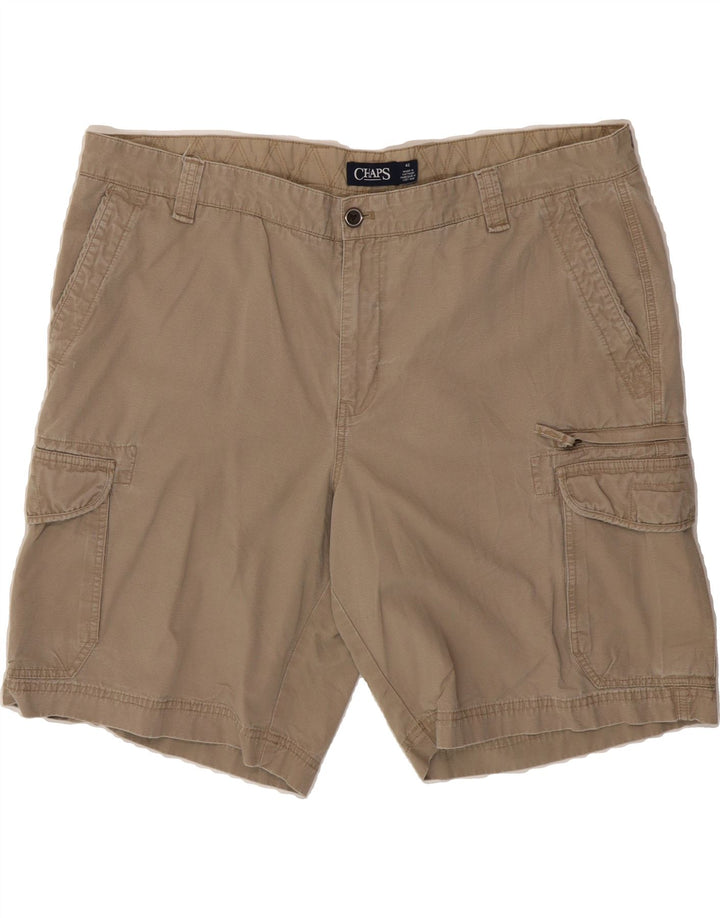 CHAPS Mens Cargo Shorts W42 2XL Beige Cotton Vintage Chaps and Second-Hand Chaps from Messina Hembry 