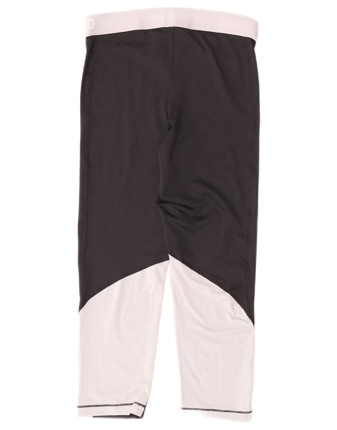 Leggings Nike Womens Dri Fit UK 14 Medium Black Poliester Sports