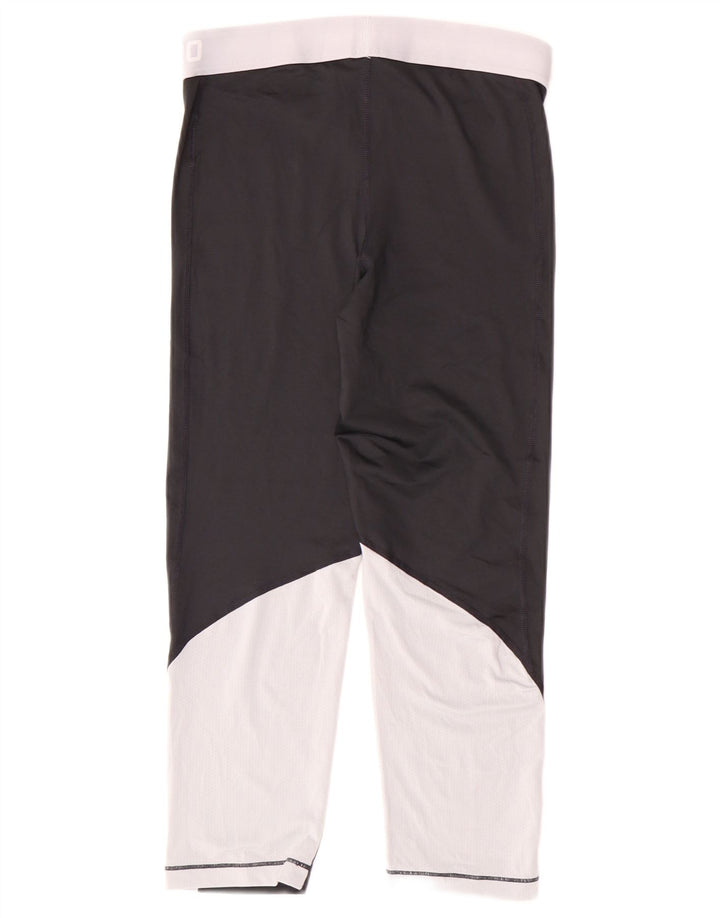 Leggings Nike Womens Dri Fit UK 14 Medium Black Poliester Sports