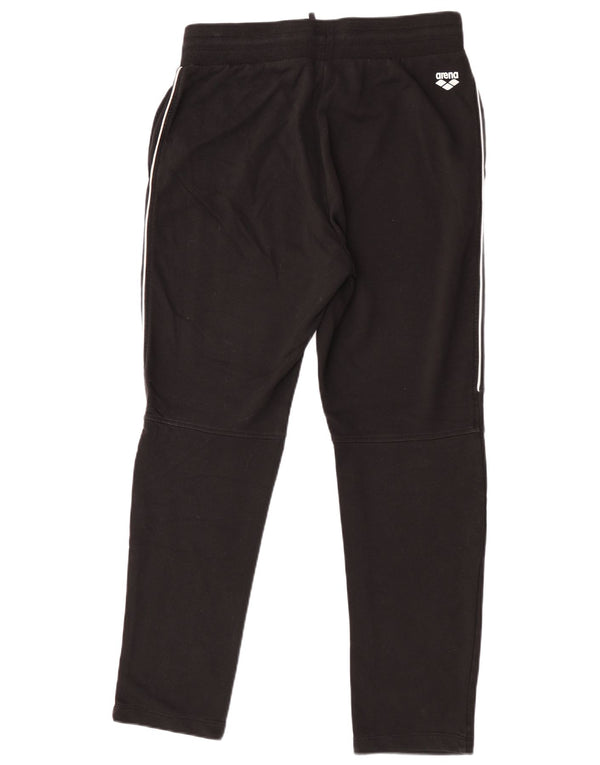 Pantaloni de trening Arena pentru bărbați, mari, negru, bumbac