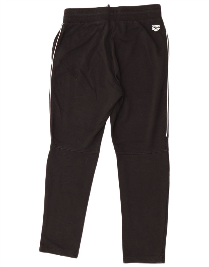 Pantaloni de trening Arena pentru bărbați, mari, negru, bumbac