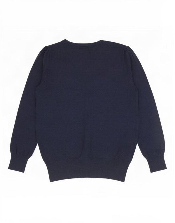 Pulover cardigan pentru femei Marks & Spencer UK 12 Medium Bleumarin Viscoză