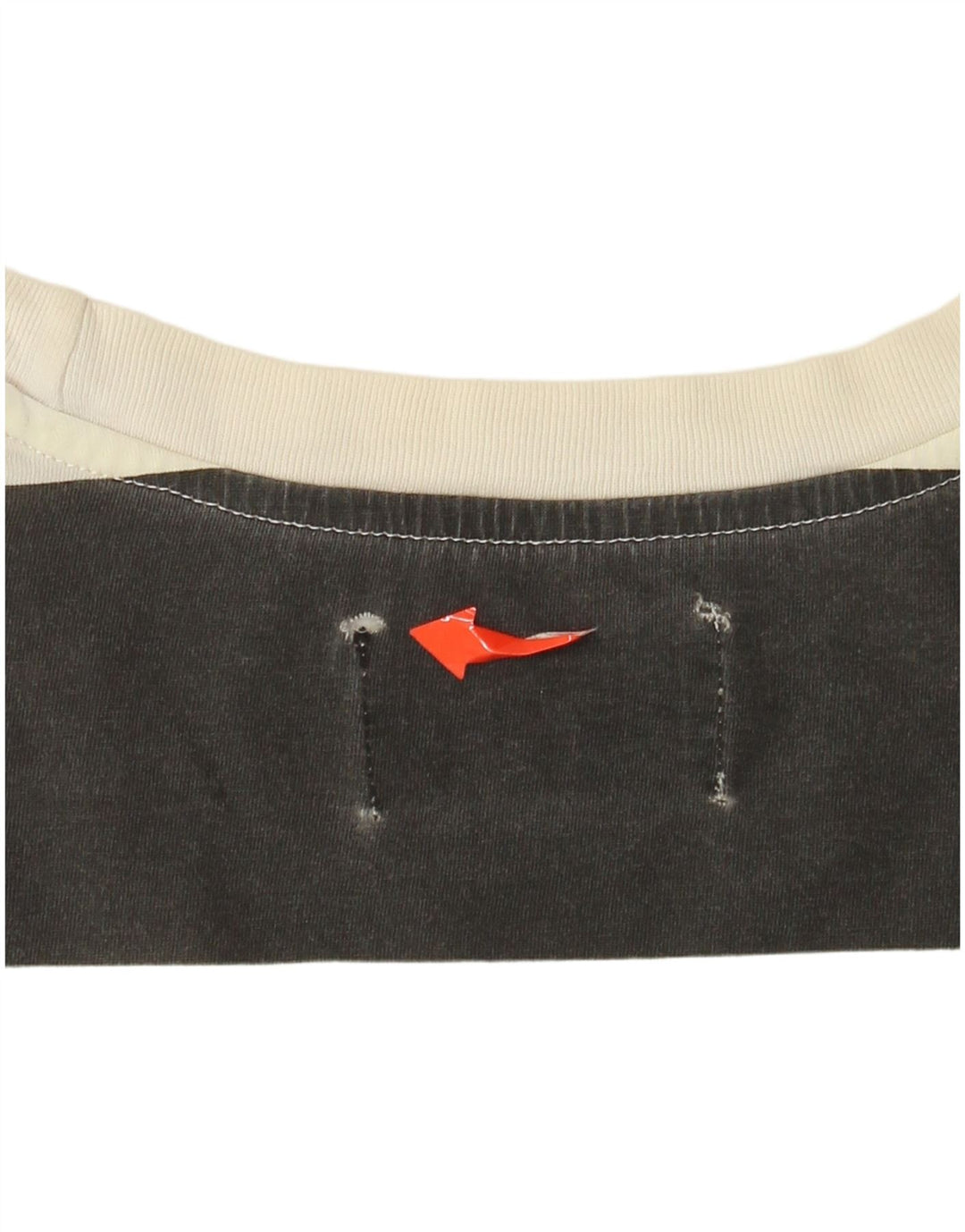 Tricou grafic Converse pentru femei Top UK 16 Large White Striped Bumbac