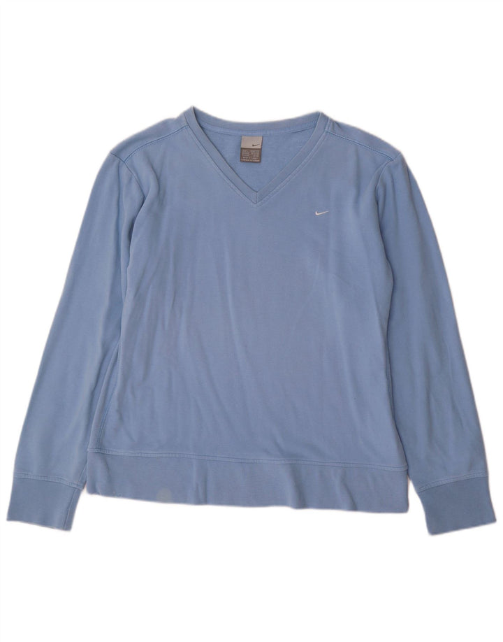 Pulover Nike pentru femei, Marea Britanie 14/16, mare, albastru