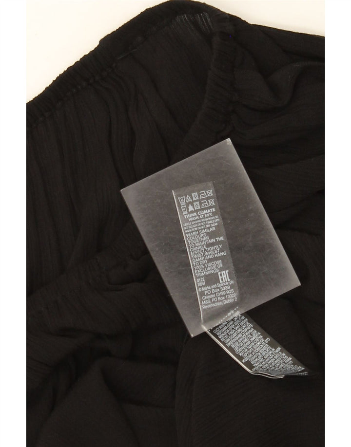 Rochie schimbătoare pentru femei Marks & Spencer UK 14 mare, neagră, viscoză