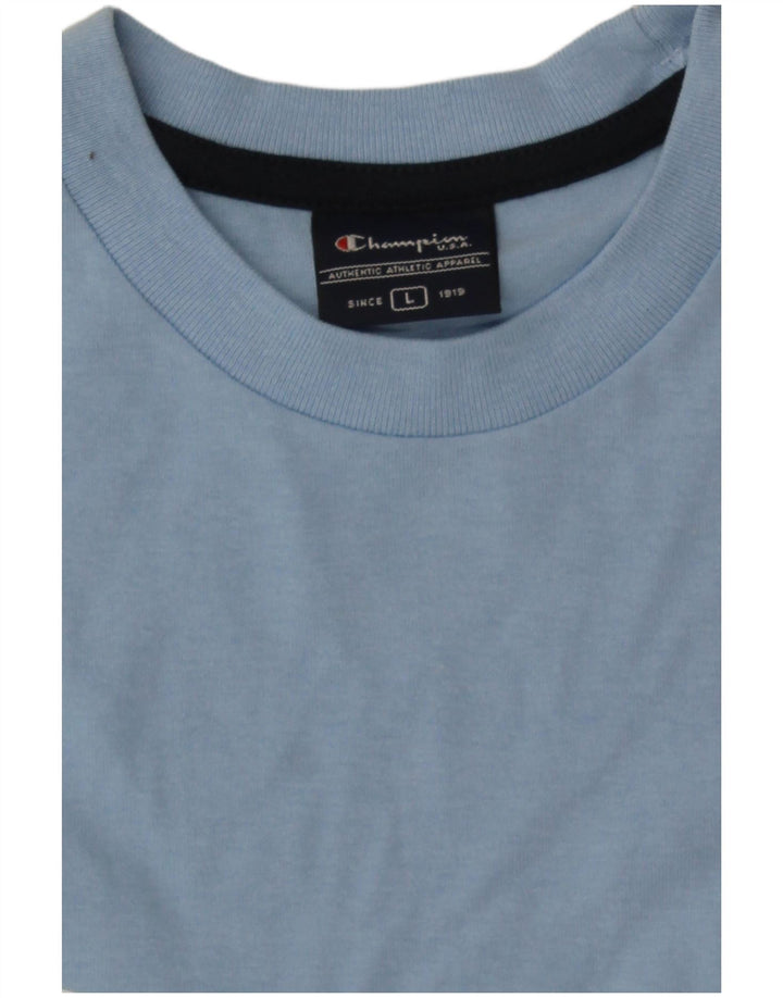 Tricou grafic Champion pentru bărbați Top mare albastru