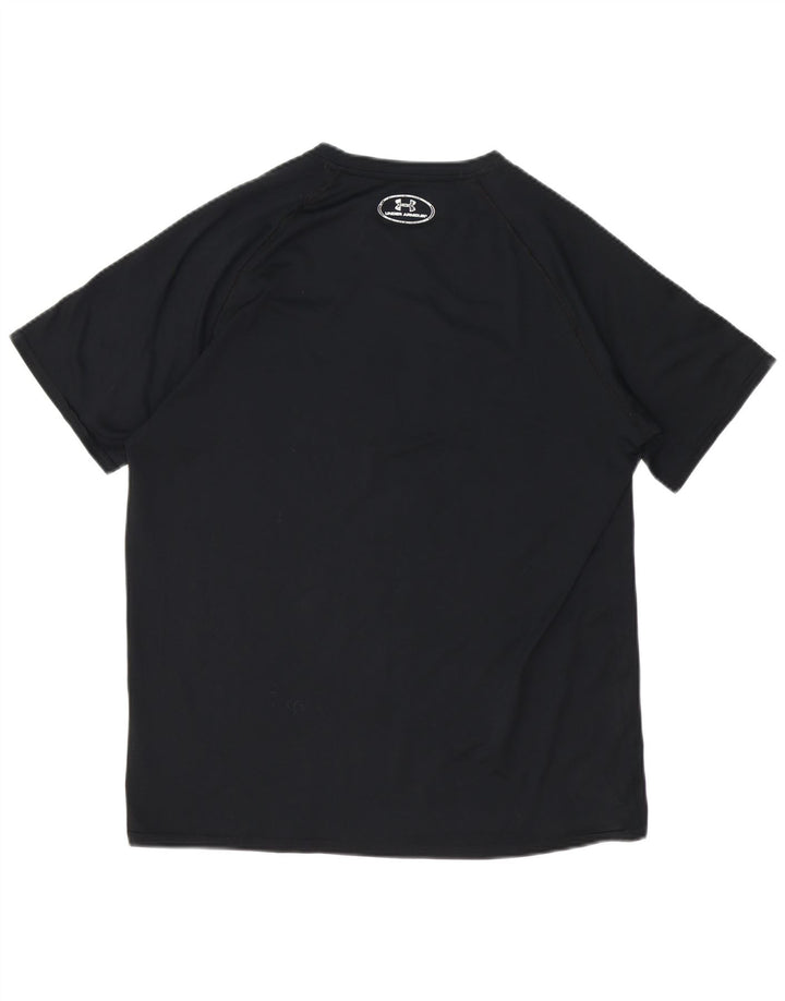 Tricou Under Armour pentru bărbați Heat Gear Top Mediu Negru