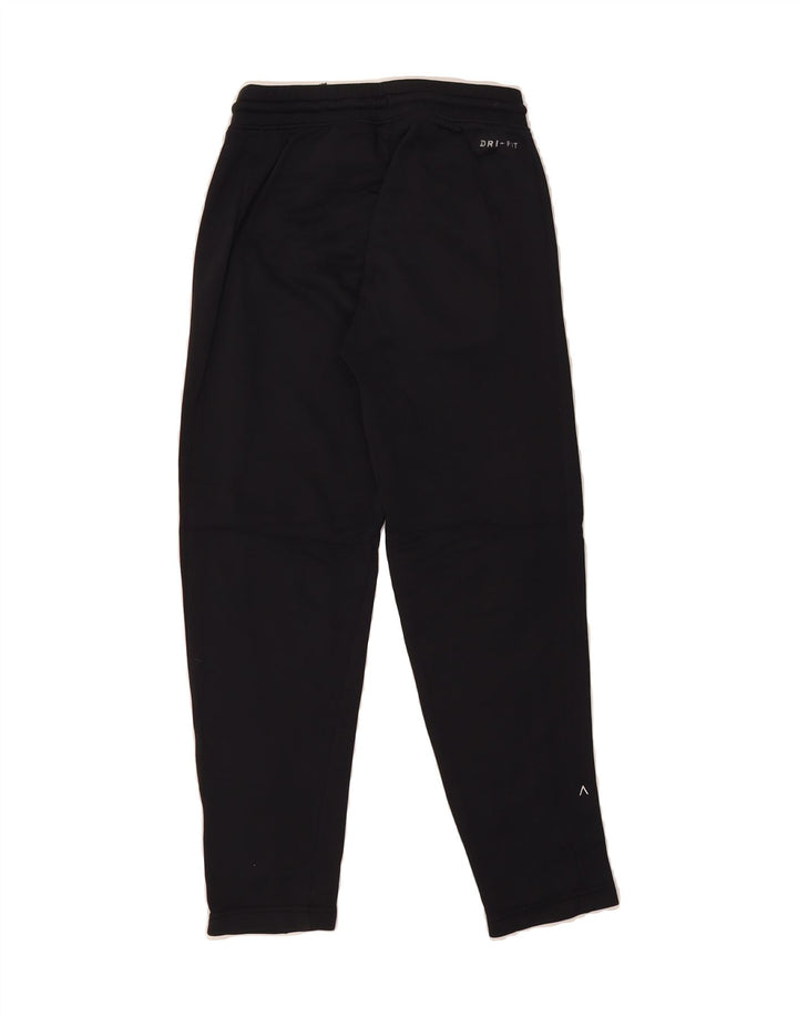 JORDAN Boys Dri Fit Tracksuit Trousers 10-11 Years Medium Black Polyester Vintage Jordan and Second-Hand Jordan from Messina Hembry 