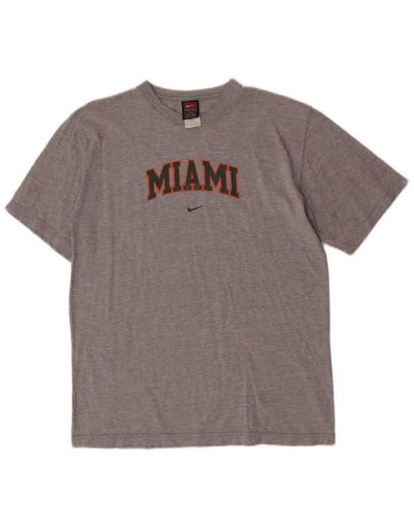 Tricou grafic Nike pentru băieți Top 13-14 ani XL bumbac gri