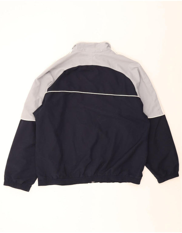 Jachetă de trening Adidas pentru bărbați Marea Britanie 40/42 Medium Bleumarin Colorblock