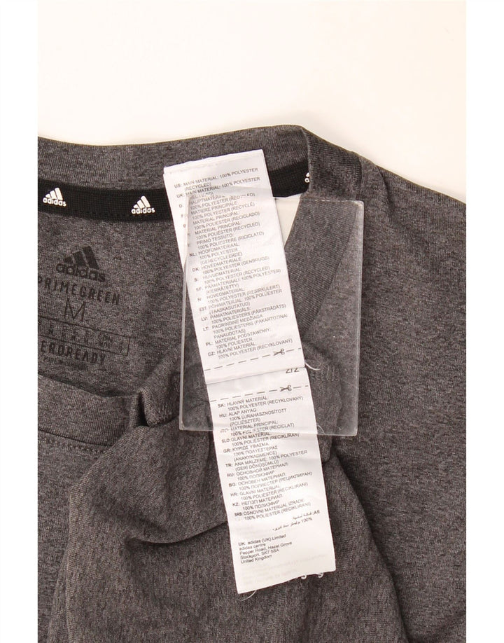 Tricou ADIDAS Aeroready Graphic Top Medium Gri Poliester