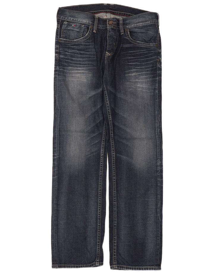 Blugi drepti pentru bărbați Tommy Hilfiger L34 L34 Bumbac albastru