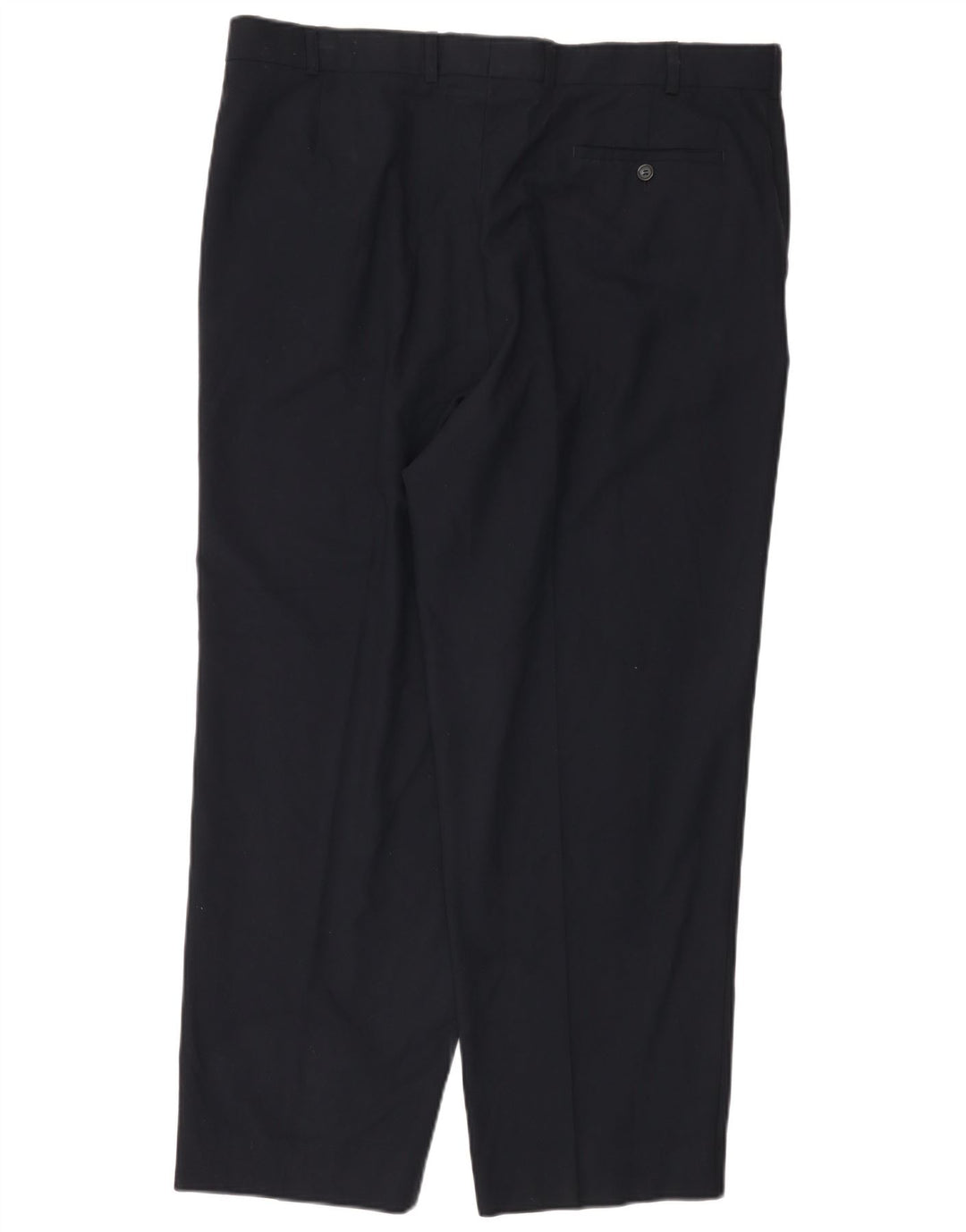 Marks & Spencer Pantaloni drepți pentru bărbați L40 L29 Poliester bleumarin