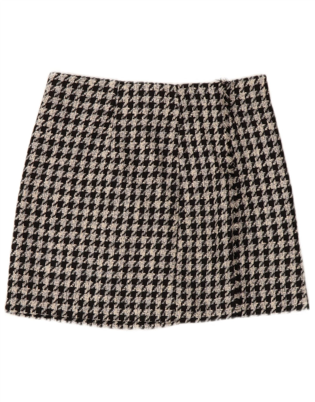 Fusta mini pentru femei Zara, mică W26, poliester cu picior de gală negru
