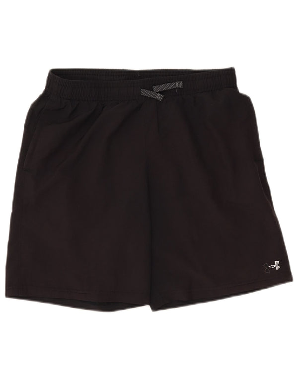Pantaloni scurți sport Under Armour pentru băieți 13-14 ani XL poliester negru