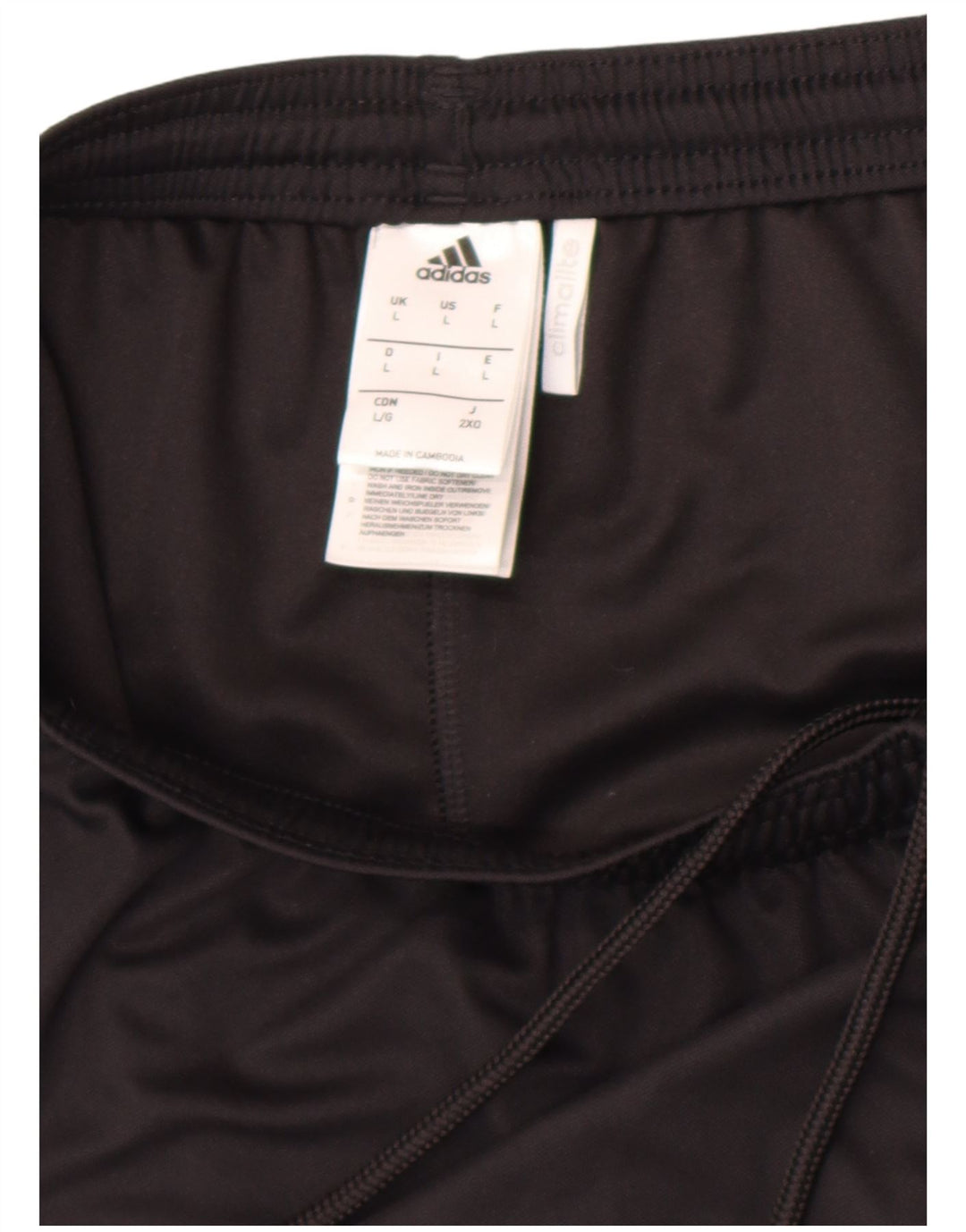 Pantaloni scurți sport pentru bărbați Adidas Climalite, mari, negru, poliester