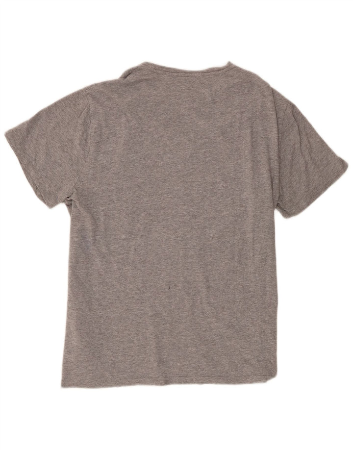 Tricou Polo Ralph Lauren pentru bărbați Top din bumbac gri mediu