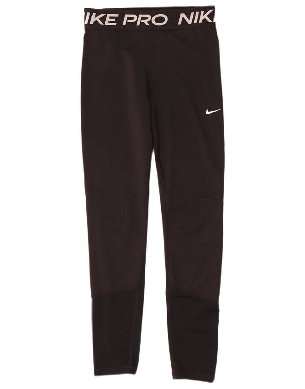 Leggings Nike Fete Dri Fit Graphic 13-14 Ani XL Negru Colorblock