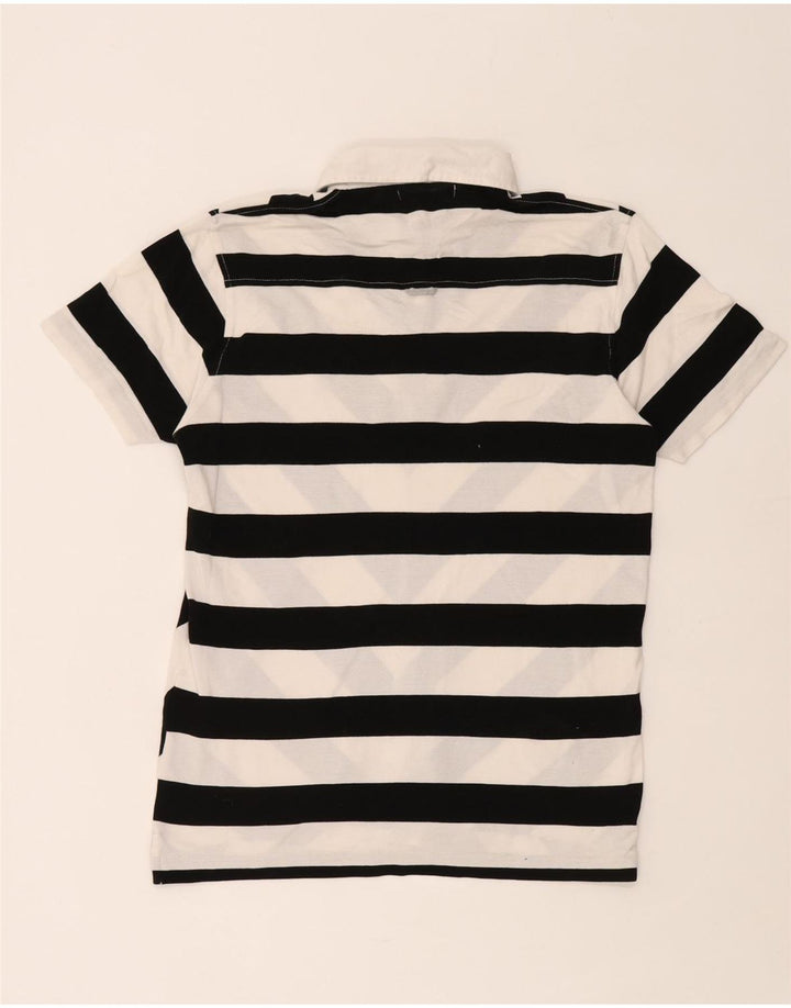 Tricou polo pentru bărbați Gant, bumbac cu dungi albe medii