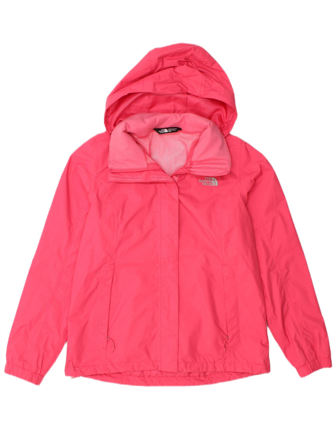 THE NORTH FACE Jachetă de ploaie cu glugă pentru femei UK 14 Medium Pink Nylon