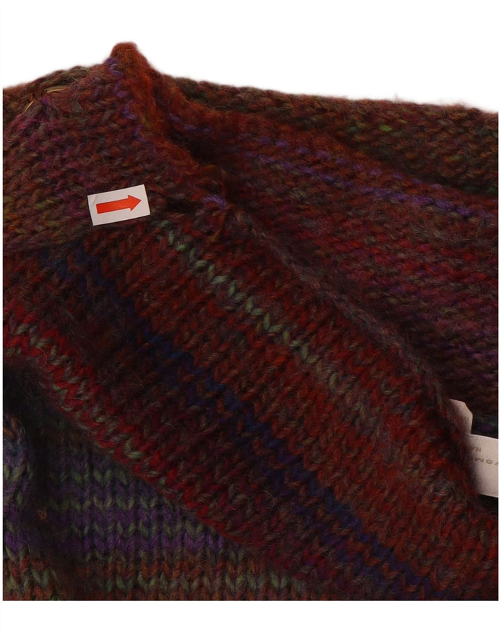 Pulover cardigan cu paragate Marlboro Classics pentru femei UK 14 Medium Multicolor