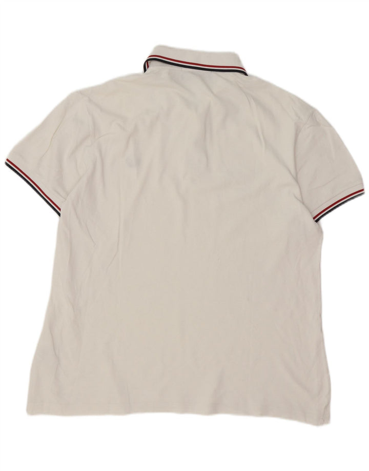 Cămașă polo Fred Perry pentru bărbați, bumbac cu dungi albe mari