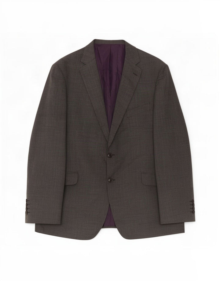 Marks & Spencer jachetă pentru bărbați cu 2 nasturi, UK 46 XL, lână gri