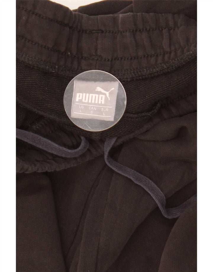 Pantaloni de trening Puma pentru bărbați Joggeri mari negri