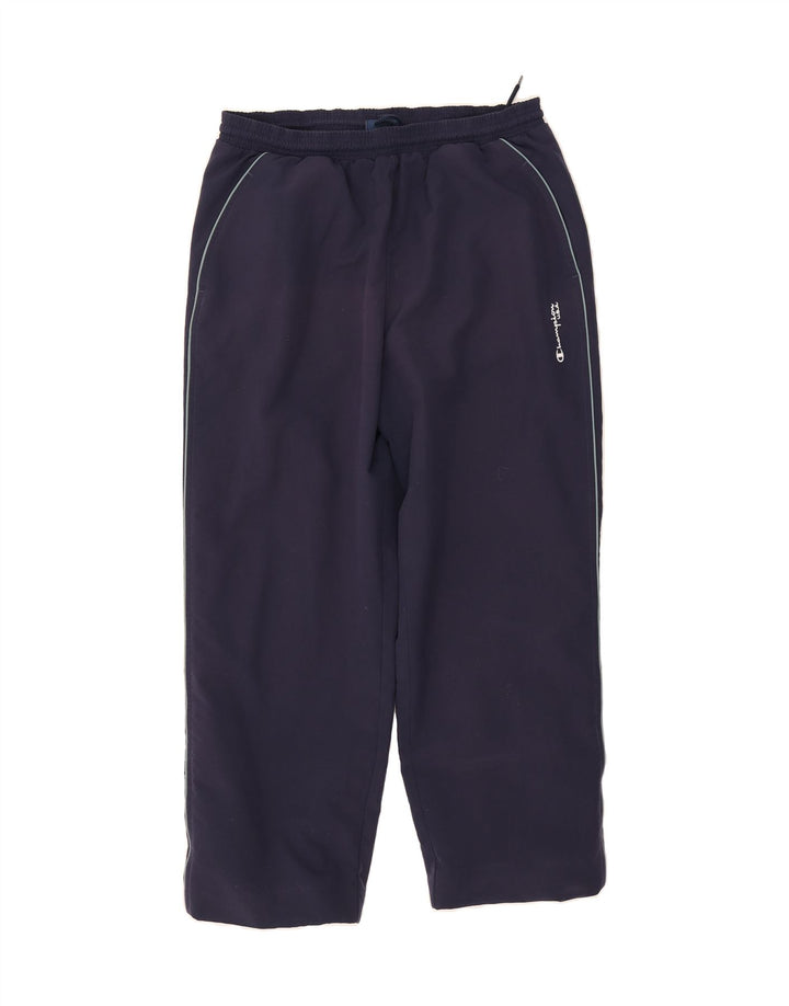 CHAMPION Mens Tracksuit Trousers Large  Navy Blue Vintage Champion and Second-Hand Champion from Messina Hembry 
